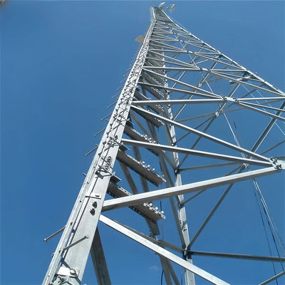 Desenho Profissional Torre de Antennas Triangulares Material Radoma Telecomunicações Torres de Aço Reticulado