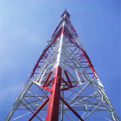 Autossustentável 3 pernas 4 pernas torre de rede de ferro torre de telecomunicações