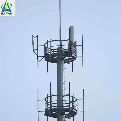 torre Monopole da proteção contra raios de 30M para a estação base do shopping 5G