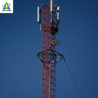 48 52M Budget Friendly Guyed Wire Tower para projeto de transmissão de sinal de transmissão