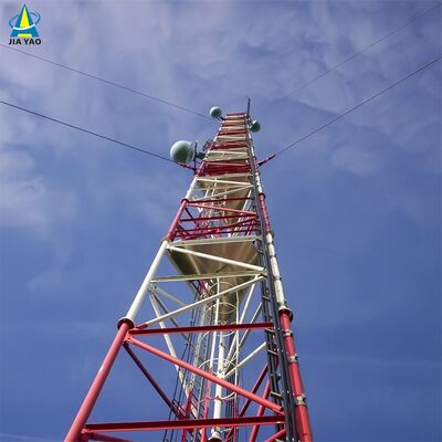 48 50 60M Torre de Fio com tensão ajustável para cobertura de sinal de pastagem