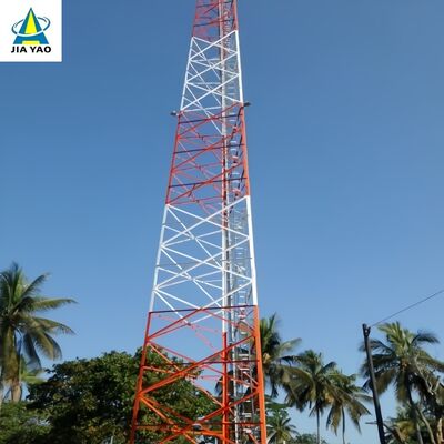 38 46 52M Hot Dip Galvanized solda de aço equipada com pernas da torre de 3 ângulos livre para o conjunto de campo rápido