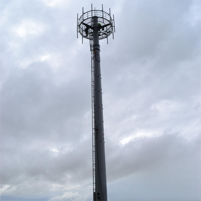 32Meter relâmpago Rod integrou a torre Monopole para a construção ambulatorial do hospital