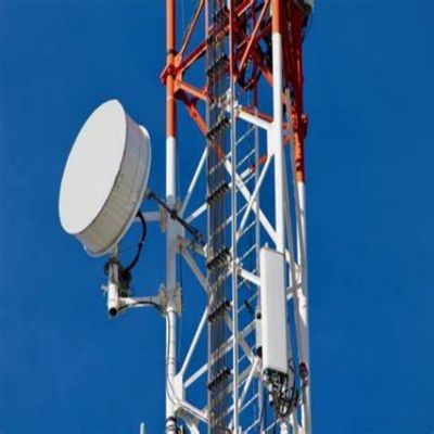 10 - 60M Torre de aço tubular galvanizado sinal Wifi Bts Televisores 3 pernas Torre de aço tubular