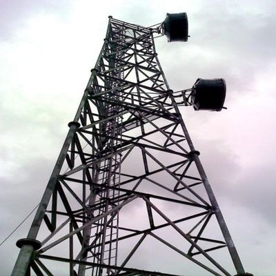 Q345 / Q235 Torre de aço tubular de 3 patas / Torres de aço reticuladas ANSI/TIA-222-G-2005