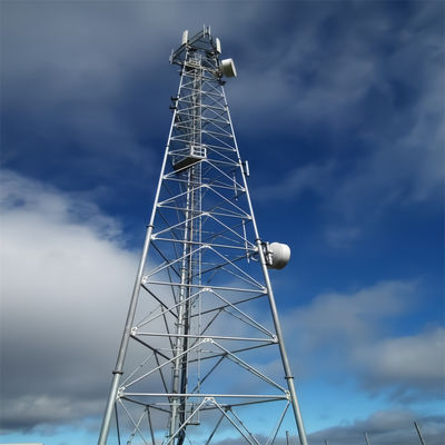 Comunicação telefônica Wifi Antenna triangular Mast 3 pernas Torre de comunicação de rádio