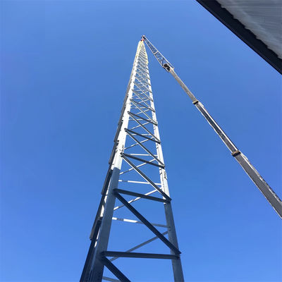 Autônomo sinal GSM Microondas Antenna sem fio ISP Internet 3g 4g Wifi Telecom Bts Estação celular torre de mastro