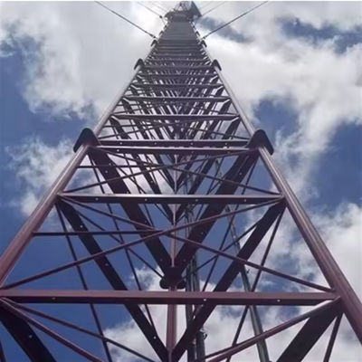 Turmas autossustentáveis à venda Televisão digital galvanizada a quente Receptor celular Rádio 3 pernas Design de torre