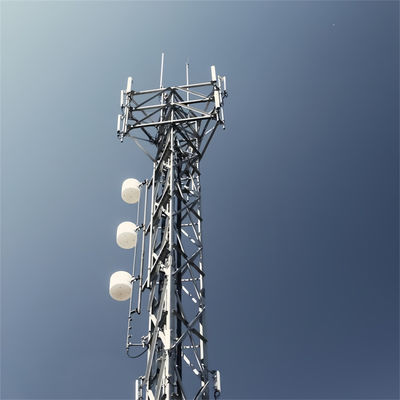 Q255B Q355B Q420B Design 3 pernas torre angular de aço torre de telecomunicações