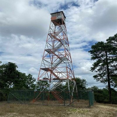Sistema de vigilância de torre de proteção de incêndio de aço