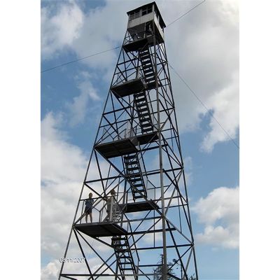 Torre de vigilância autossustentável Torre de observação para protecção contra incêndios florestais
