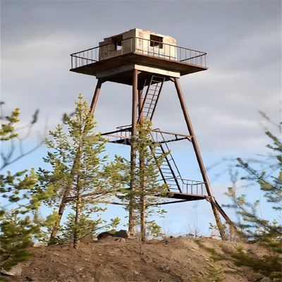 Torre de observação plataforma de aço angular de rede Torre de incêndio