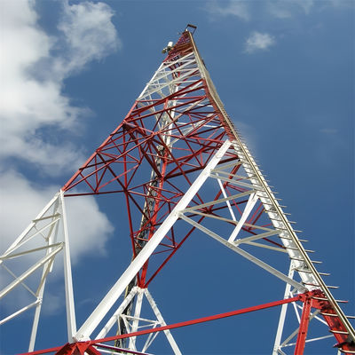 Torre de 3 pernas de aço galvanizado auto-sustentável 5-100M