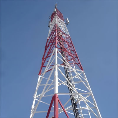 Comunicação Torre de transmissão de aço de 3 pernas 20m