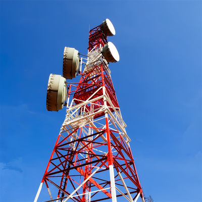 Torre de antena auto-sustentável 4 pernas Torre galvanizada 20m - 55m 60m