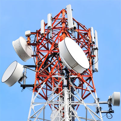 10 -100 metros 4 pernas auto-suportando grelha angular de aço quatro pernas torre de comunicação