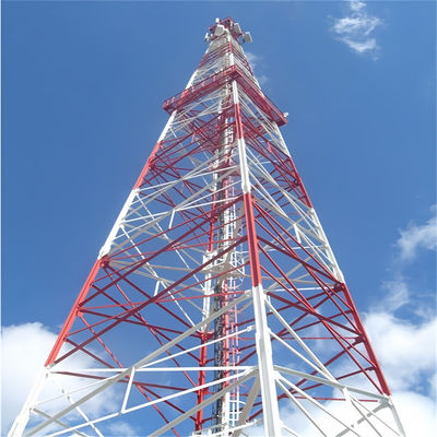 100 metros Tipo Estrutura do quadro Escala de parafusos Preço Relâmpago 4 pernas Grelha angular Comunicação Telecomunicação Torre de aço
