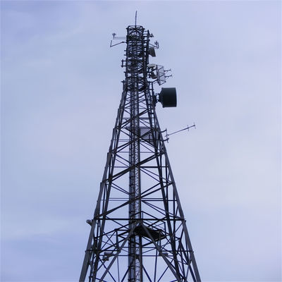5-200M Galvanizado ângulo de aço aço torre de rede de aço fabricantes torre de rede de telecomunicações