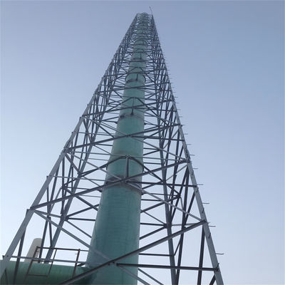 Autônomo Retalho de Aço Microondas Rádio Wifi Telecomunicações 4 pernas Ângulo Torre de Células e Mastro de Retalho Para Venda