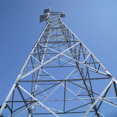 Galvanização por imersão a quente Torre de 4 pernas 20m 25m 30m 35m 40m 45m 50m 55m 60m 65m 70m 75m 80m