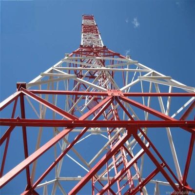 30m 45m 50m 60m TV Antenna Mast Torre 3 &amp; 4 pernas ângulo de aço torre de TV exterior