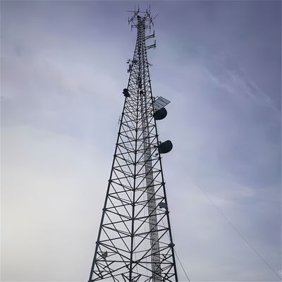 15m 20m 25m 40m 200 pés Antenna Torre de Telecomunicações Tubular Rádio TV FM Transmissão Antenna 3 pernas