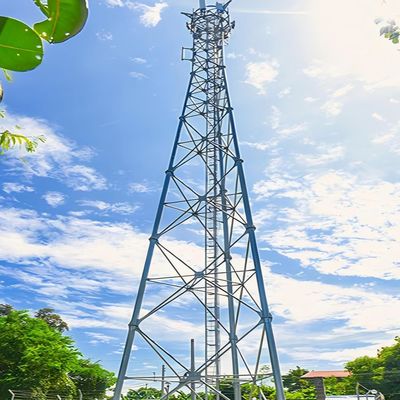 20m 25m - 60m 65m Torre de 3 pernas Tubular Telecom Tubular Torre de Aço