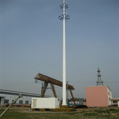 Antenna 40m Torre de comunicações Monopólio para redes Decorativo