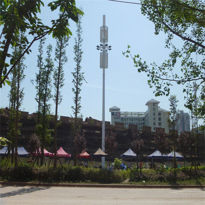 4G BTS Monopólio Torre de Telecomunicações Antenna 100 Ft Monopólio Torre