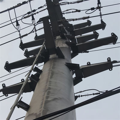 Fabricante 75 Ft Outdoor 100 Km Range Antenna de TV Tubular de aço Mast Pole de telecomunicações
