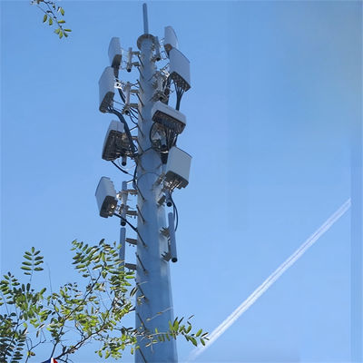 Iso 1461 50 Ft Telecomunicações de aço Internet celular Antenna Monopólio Torre