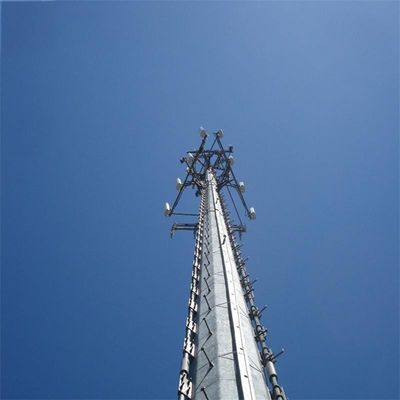 Torre de mastros de antenas pesadas Monopólio 15 metros 9m 10m 12m Monopólio torre de aço
