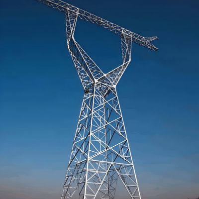Linha de transmissão Torre de energia de alta tensão 132KV 220KV 380KV 400KV 500KV 750KV 1000KV