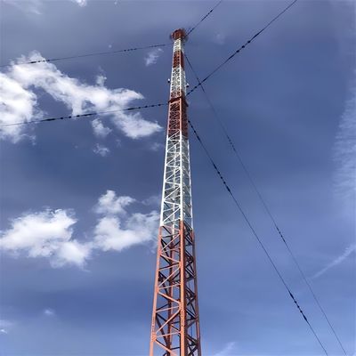 Rádio 4g 5g Isp Comunicação de aço carbono Retalho de tipo Mast Tower Triangular