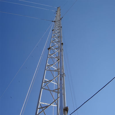 Antenna de rádio de aço tubulado galvanizado