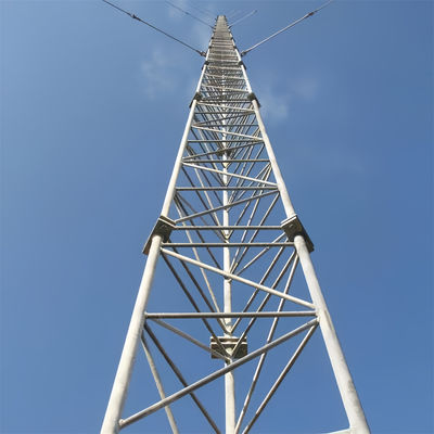 Tubular de aço Telecomunicações Galvanizado para 5G 4G 3G Mast