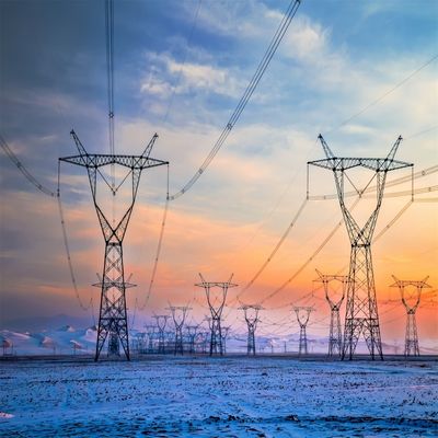 Torre da Linha de Transmissão de Energia de Alta Tensão 10KV 33KV 66KV 110KV