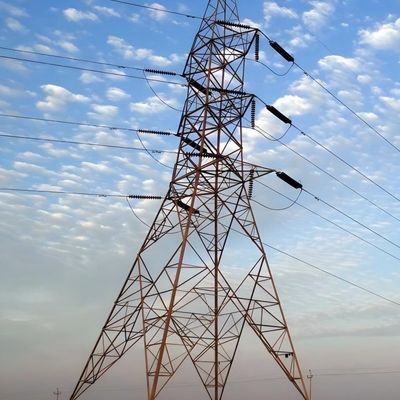133KV Galvanizado Torres de Transmissão de Energia Elétrica