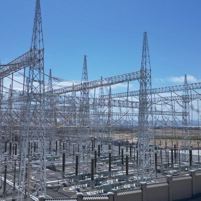 Ângulo Ferro Alta Tensão Torre Elétrica Velocidade do Vento 30-180 Km/H 132kv Torre de Transmissão