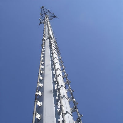 Estação Base de Celulares 5G Telecomunicação Monopólio de Aço Torre 5 10 20 25 30 35 40 Meter