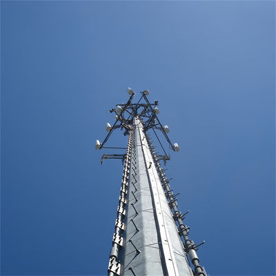 Antenna celular Telecom Hot Dip Galvanizado Monopólio Torre 10 -60 M