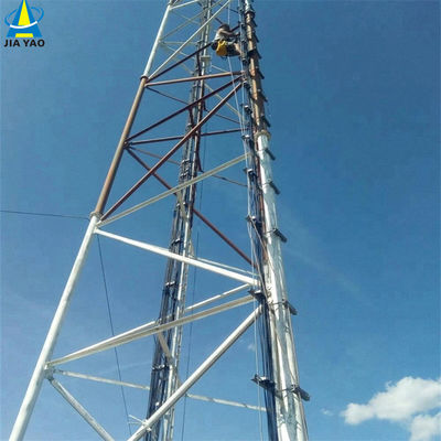 Antenna de televisão mastro de 3 pernas torre de aço tubular 175M- 300M