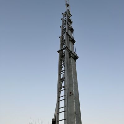 Iluminação Telescópica de Aço Galvanizado + Comunicação 15 20 25M 5G 4G Wifi Torre de Emergência Móvel