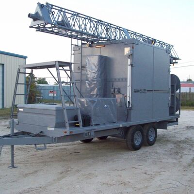 24m 25m 30m Caminhão móvel Trailer montado Iluminação Tubular Célula em rodas Telescópica Grelha Antenna de Comunicação Torre Mast