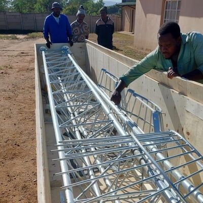 20m-200m High Power Hot Dip Galvanized Guyed FM TV Broadcast Transmission Tower for Radio Television Signal Transmission