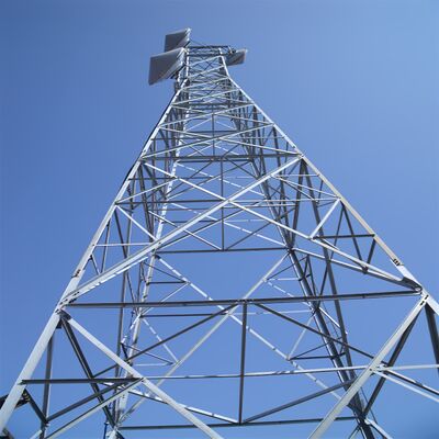 Torre de Antena Angular de 4 Pernas para Rádio 5G de Alto Desempenho para Comunicação Sem Fio