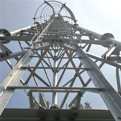 15 23 31M Low Maintenance 3 Legged Tubular Steel Galvanized Outdoor 5G 4G Wifi Rural Telecom Tower