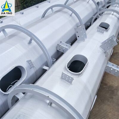 14 20 26M Tamanho Compacto Monopole Aço Galvanizado Autoportante Exterior 5G 4G Satélite Torre de Telecomunicações de Pequena Área