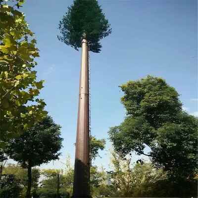 30M Bionic Tree Tower projetado para replicar árvores naturais com materiais duráveis e suportes de antena integrados para telecomunicações