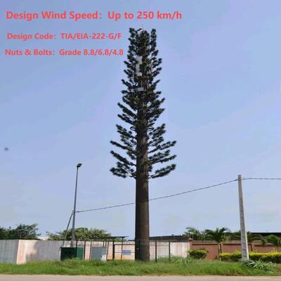 Bionic Tree Tower construção modular altura e espécies personalizáveis correspondendo à flora local para infraestrutura estética